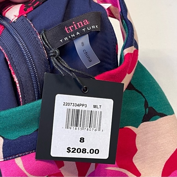 TRINA Turk Women's Emotion Floral Print MIDI Dress
Sz 8 - Picture 10 of 14